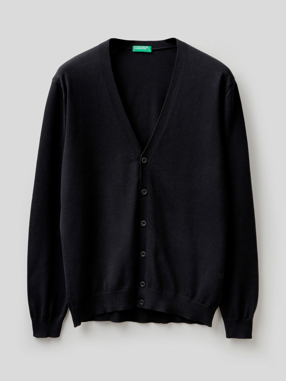 Mens black store v neck cardigan