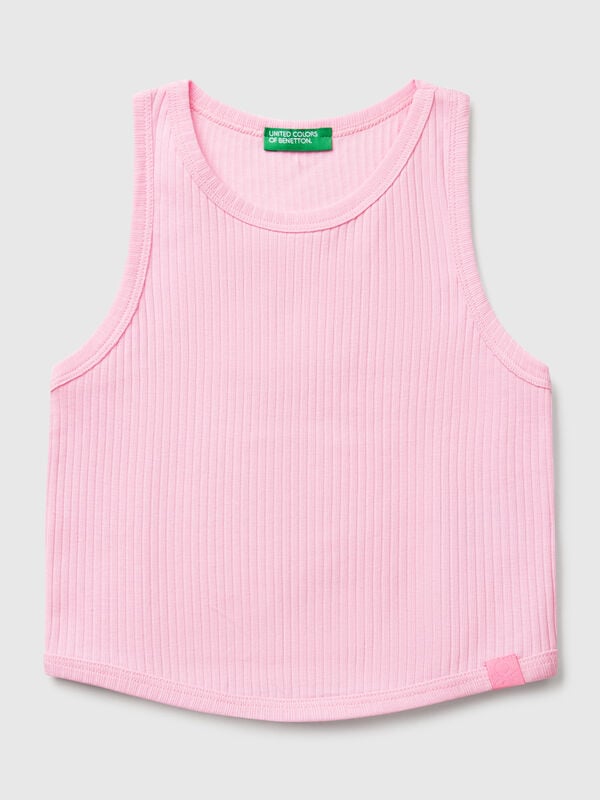 Ribbed tank top Junior Girl