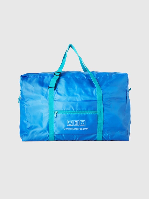 Blue travel bag