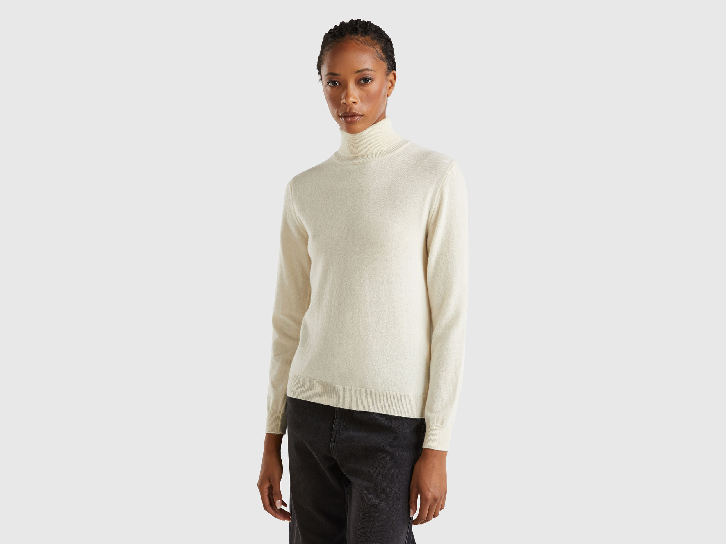Benetton merino wool sweater online