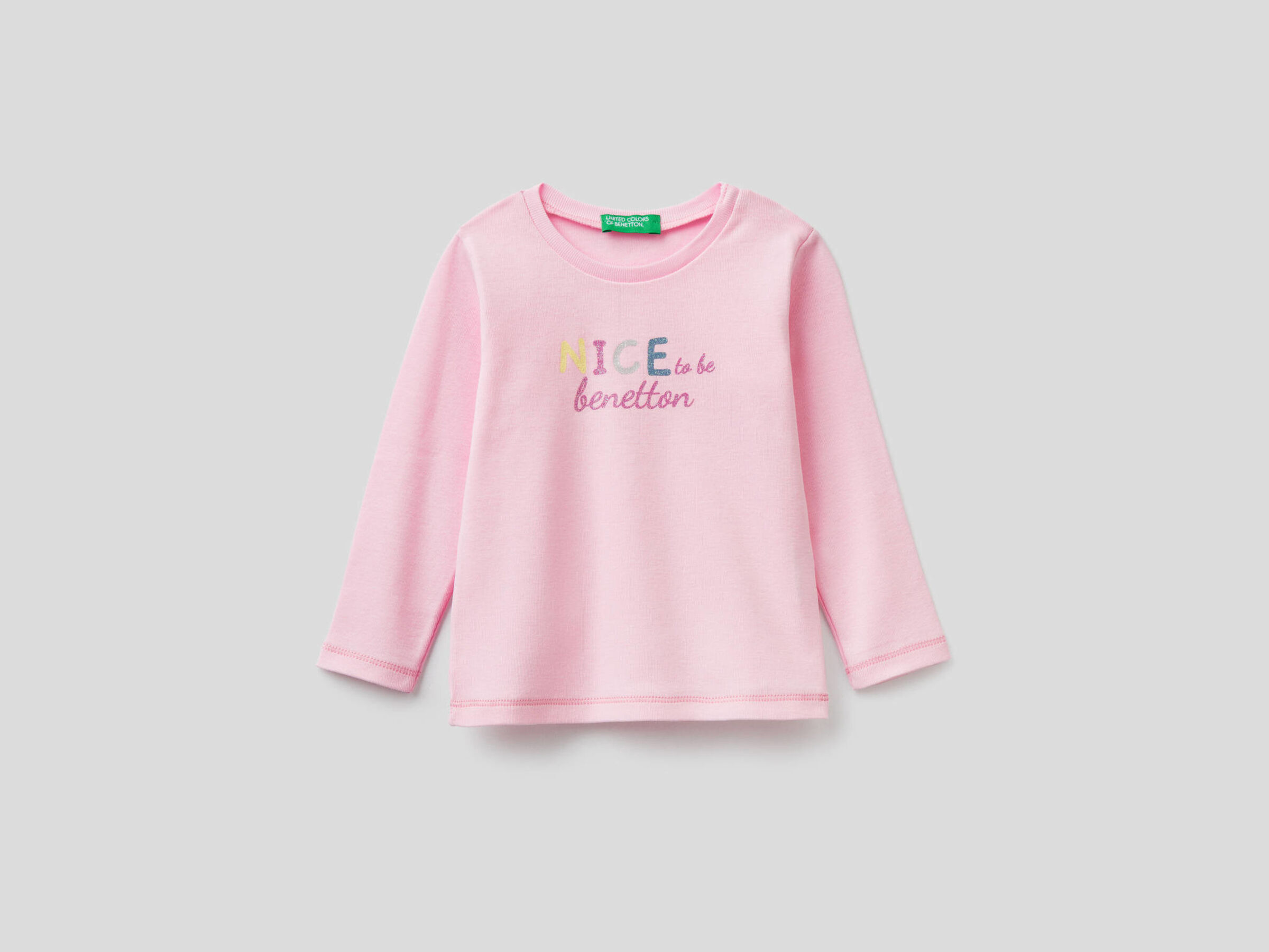 Long sleeve 100% organic cotton t-shirt image number null