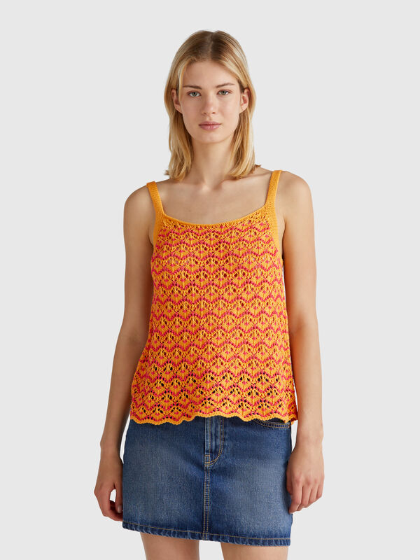 Crochet tank top Women