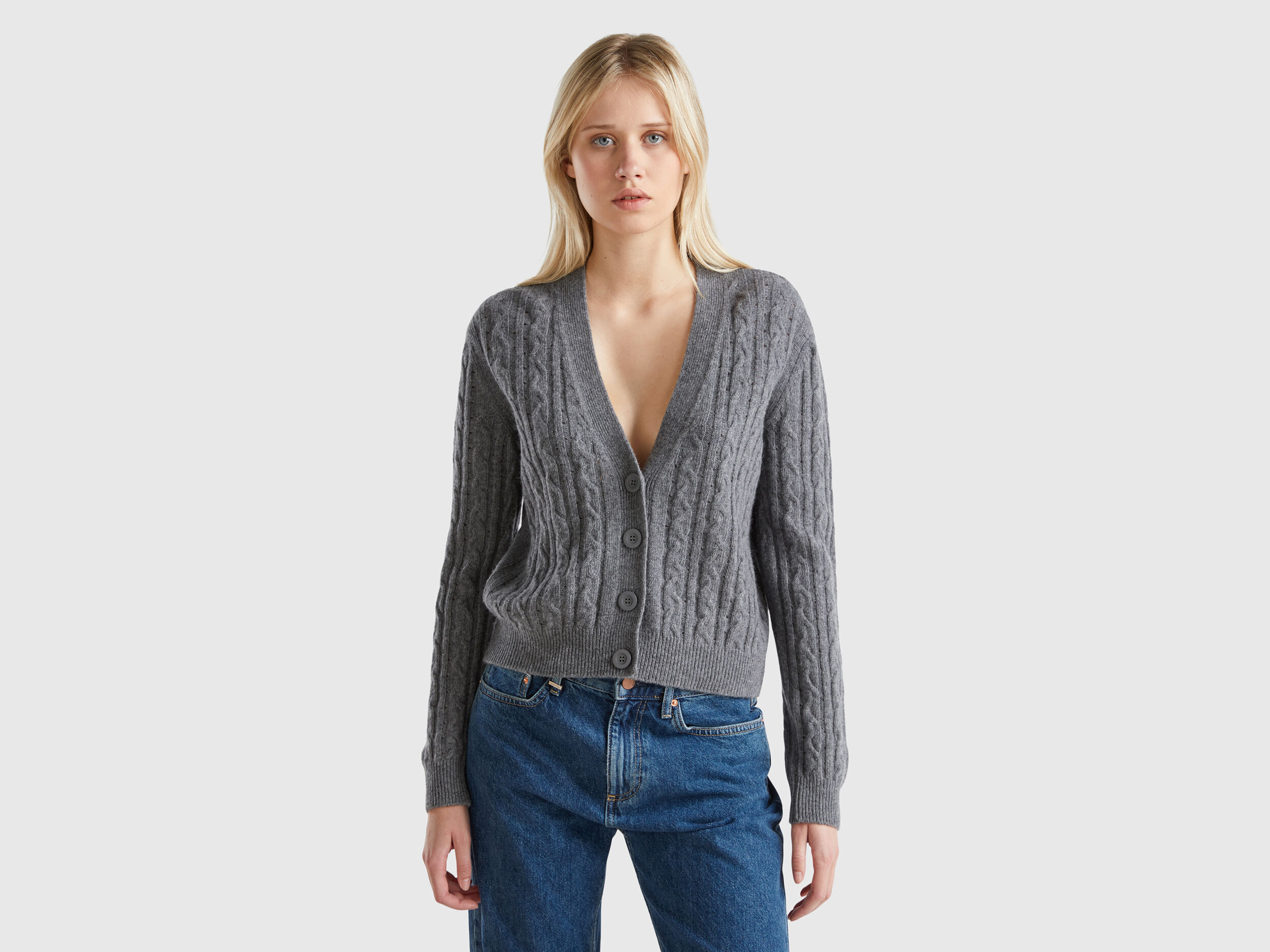 Cardigan donna benetton outlet