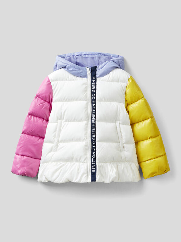 Padded jacket in recycled wadding Junior Girl
