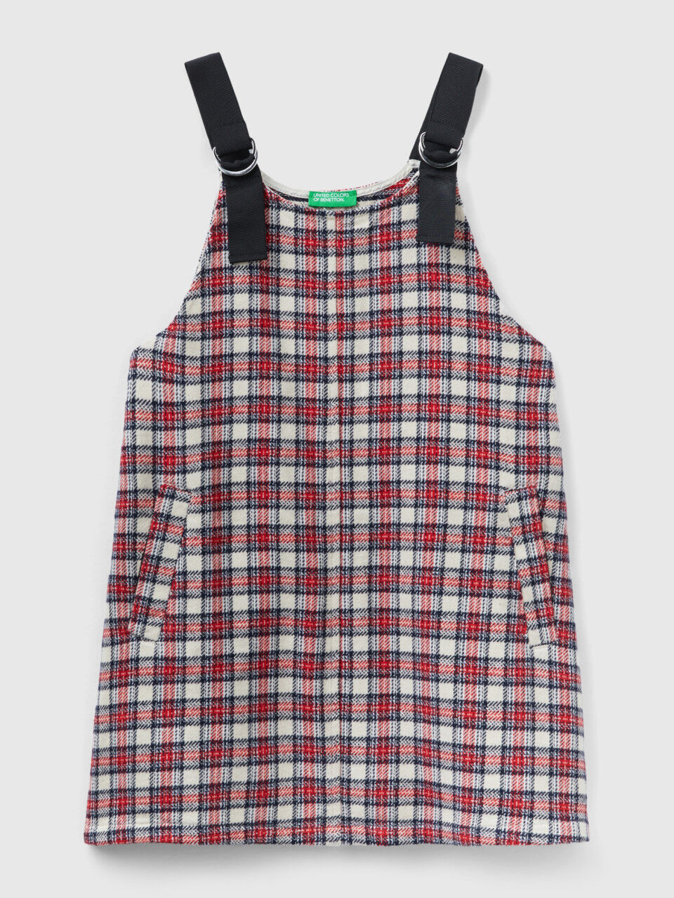 Tartan dungaree dress online