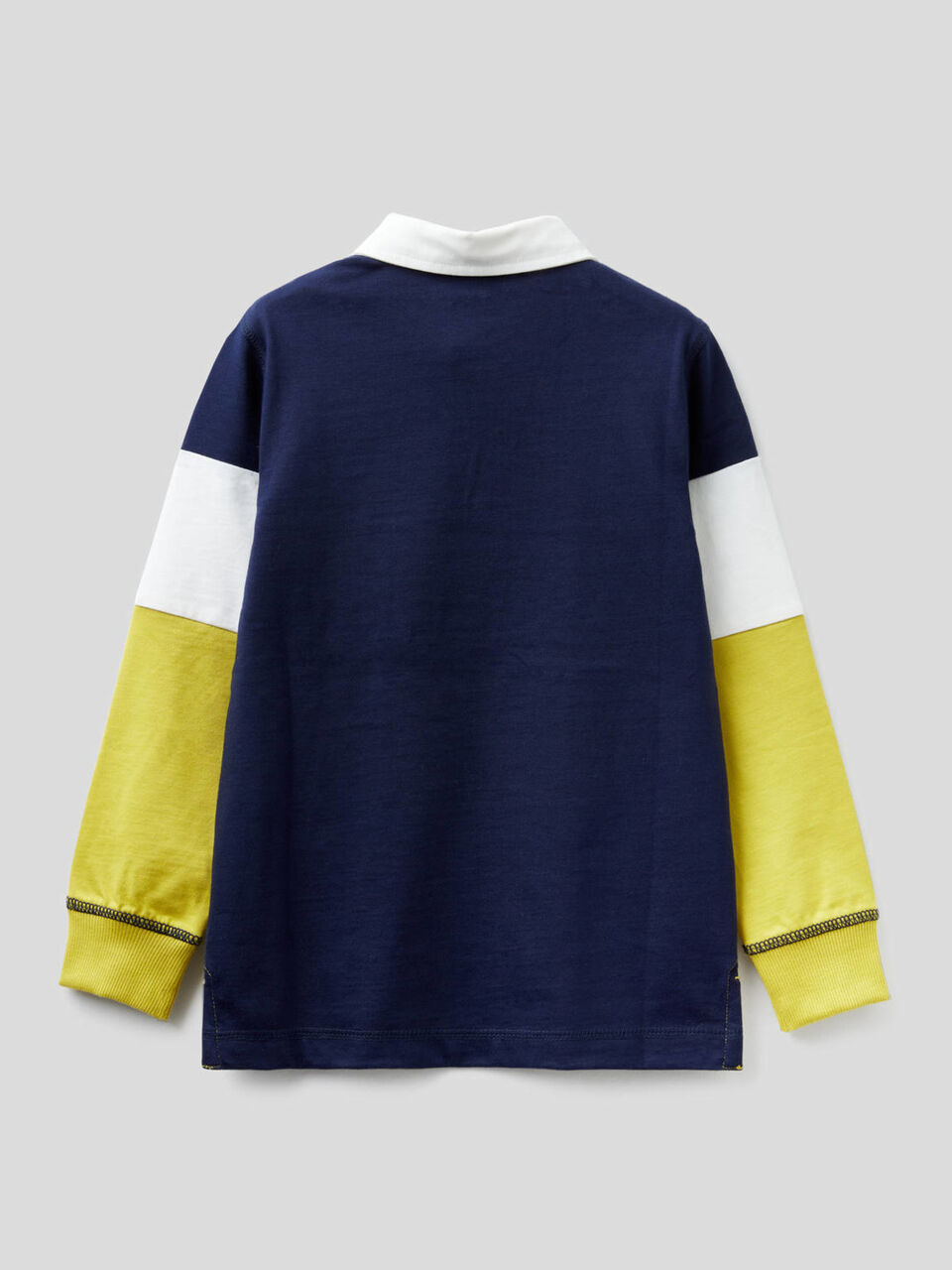 Rugby polo in 100% cotton image number 2