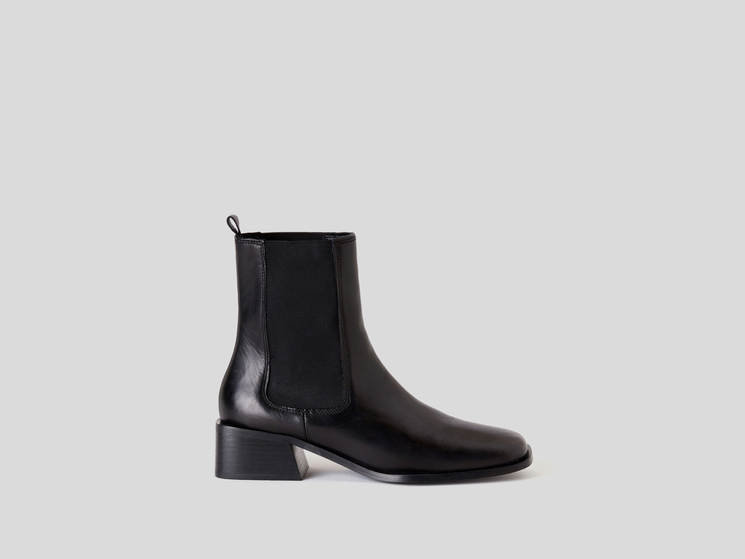 Genuine leather sale ankle boots