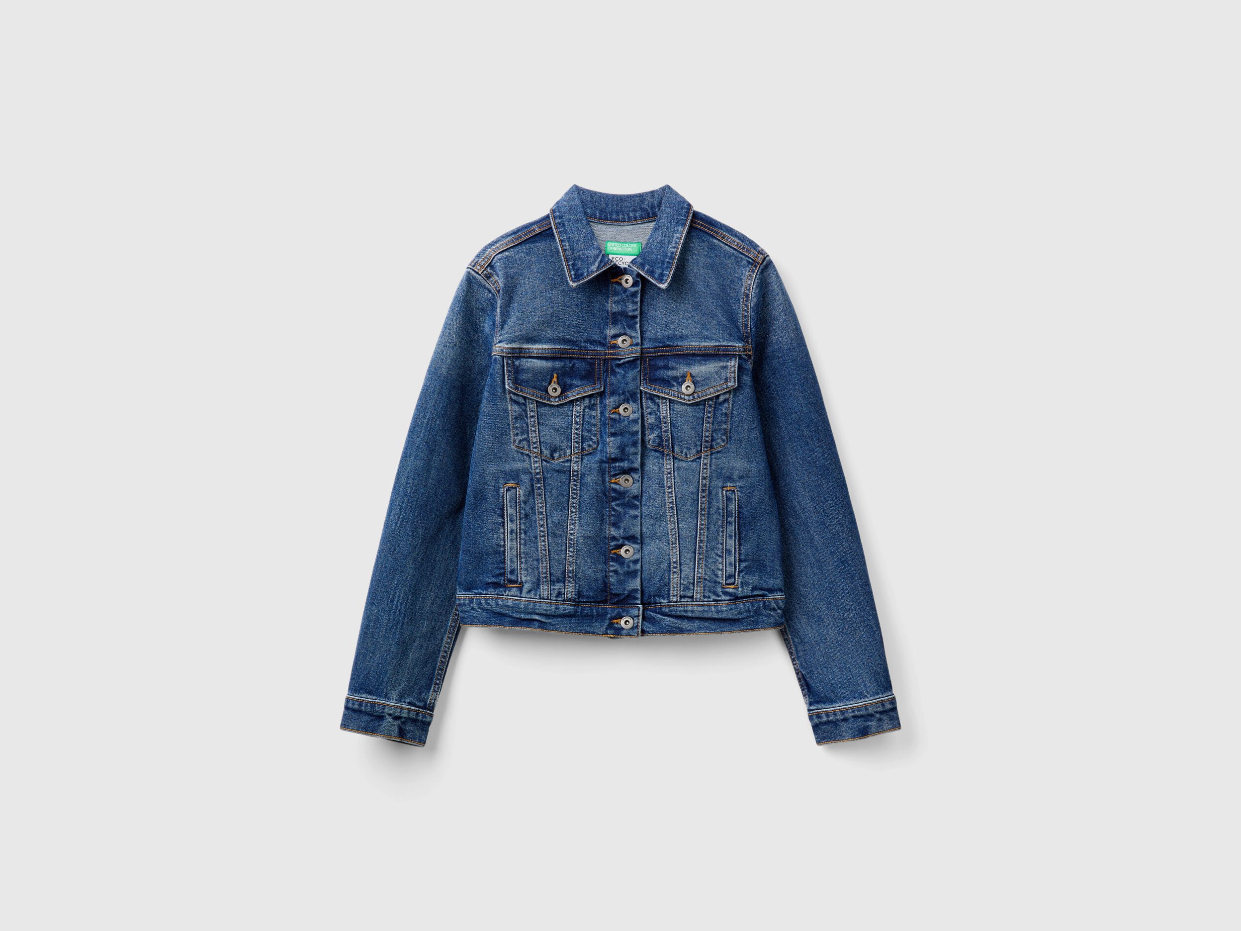 Rider denim jacket Dark Blue Benetton