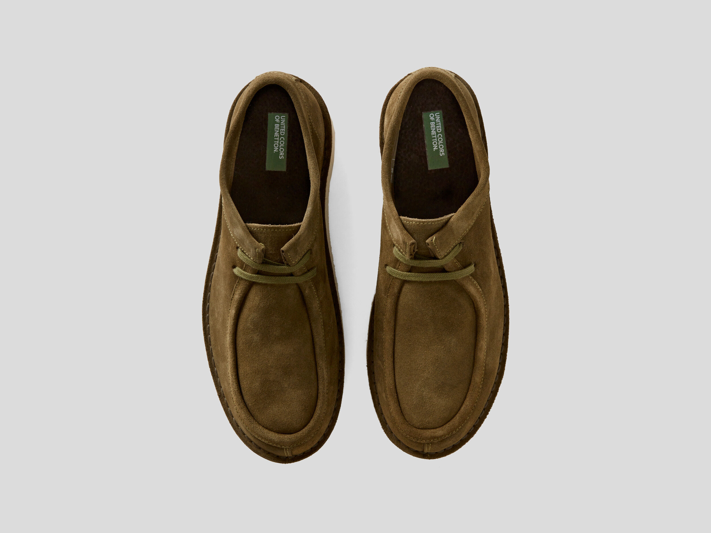 Benetton store leather shoes