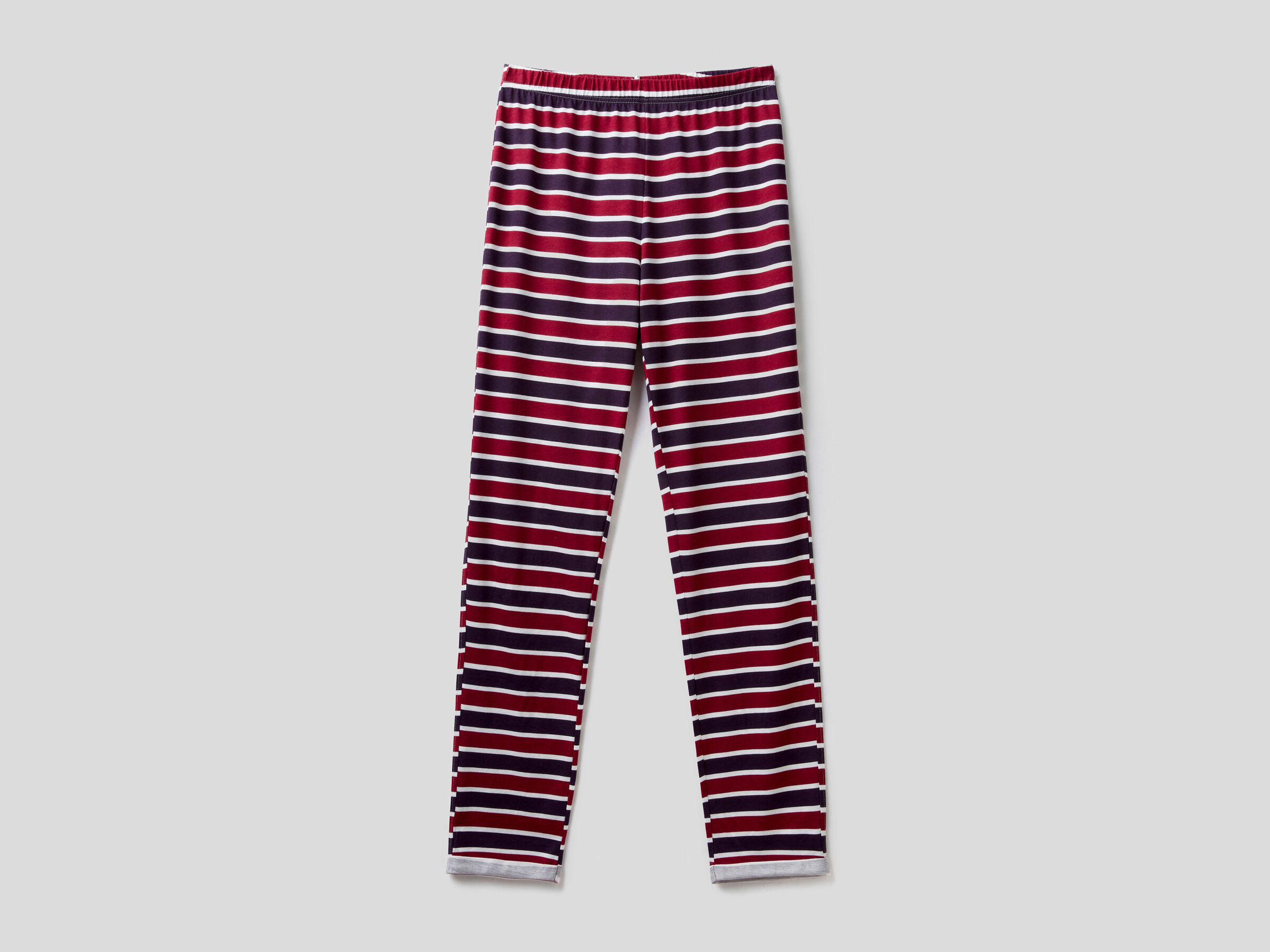 Flowy striped trousers image number 4