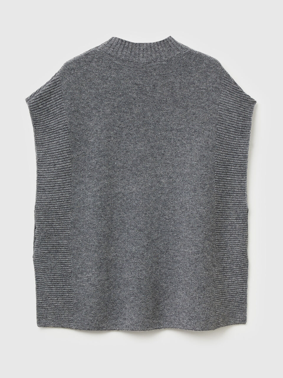 SLEEVELESS SWEATER Mujer image number 2