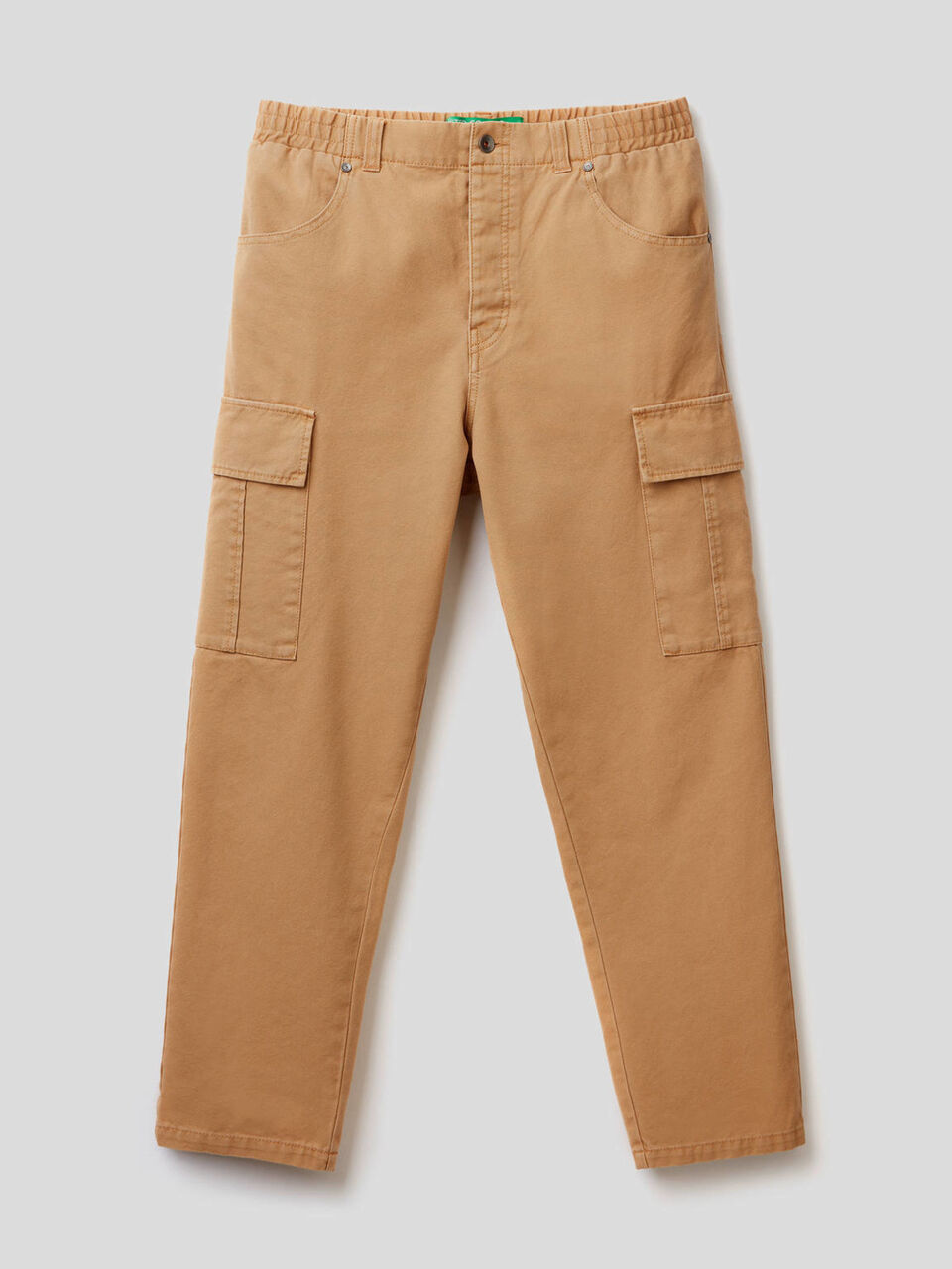 Pantalón cargo de 100 % algodón image number null