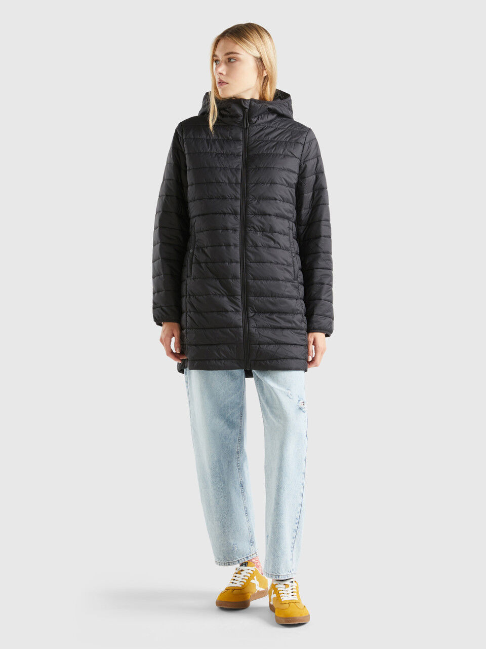 Benetton plumifero mujer best sale
