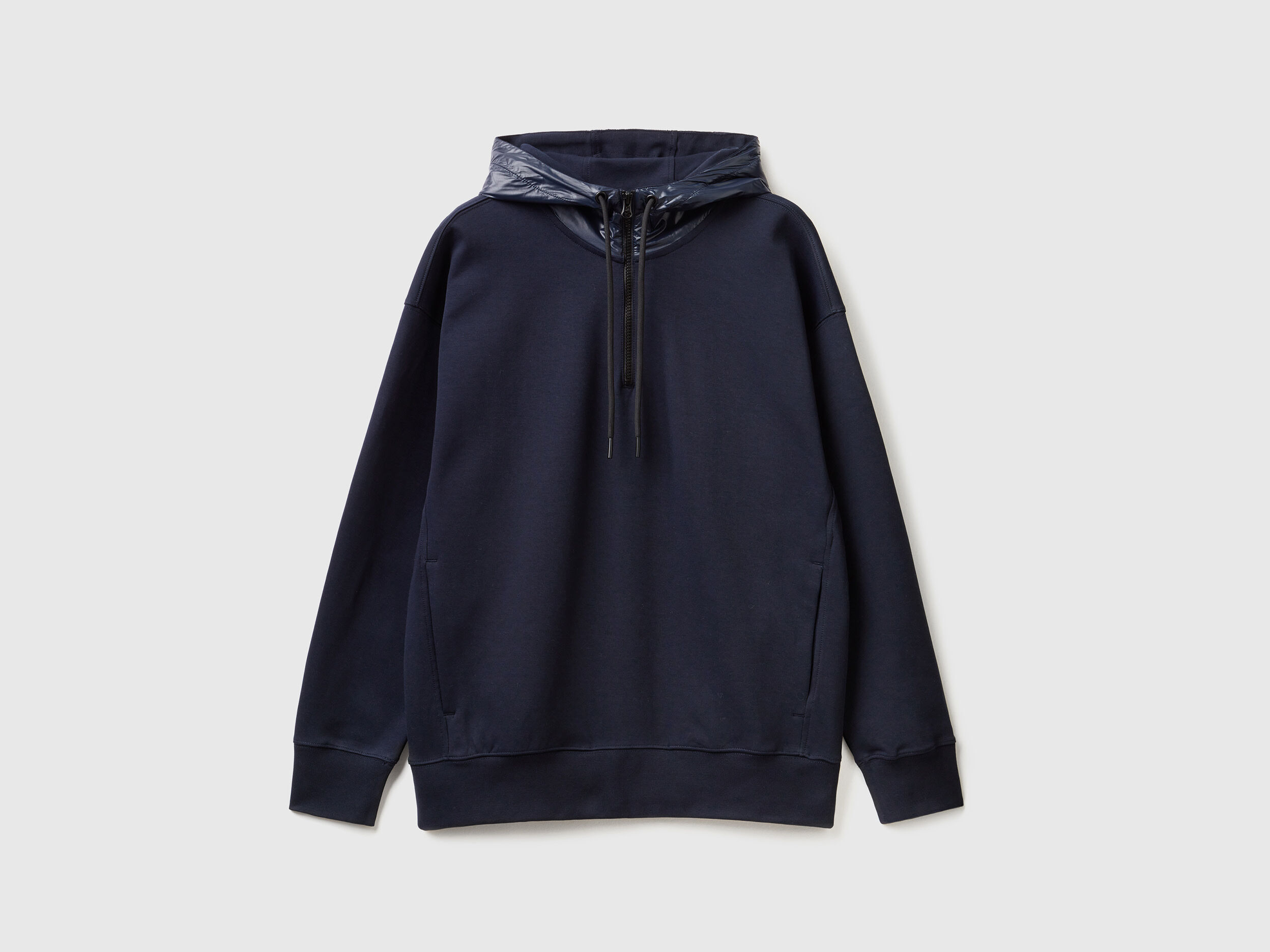 Nylon on sale pullover hoodie
