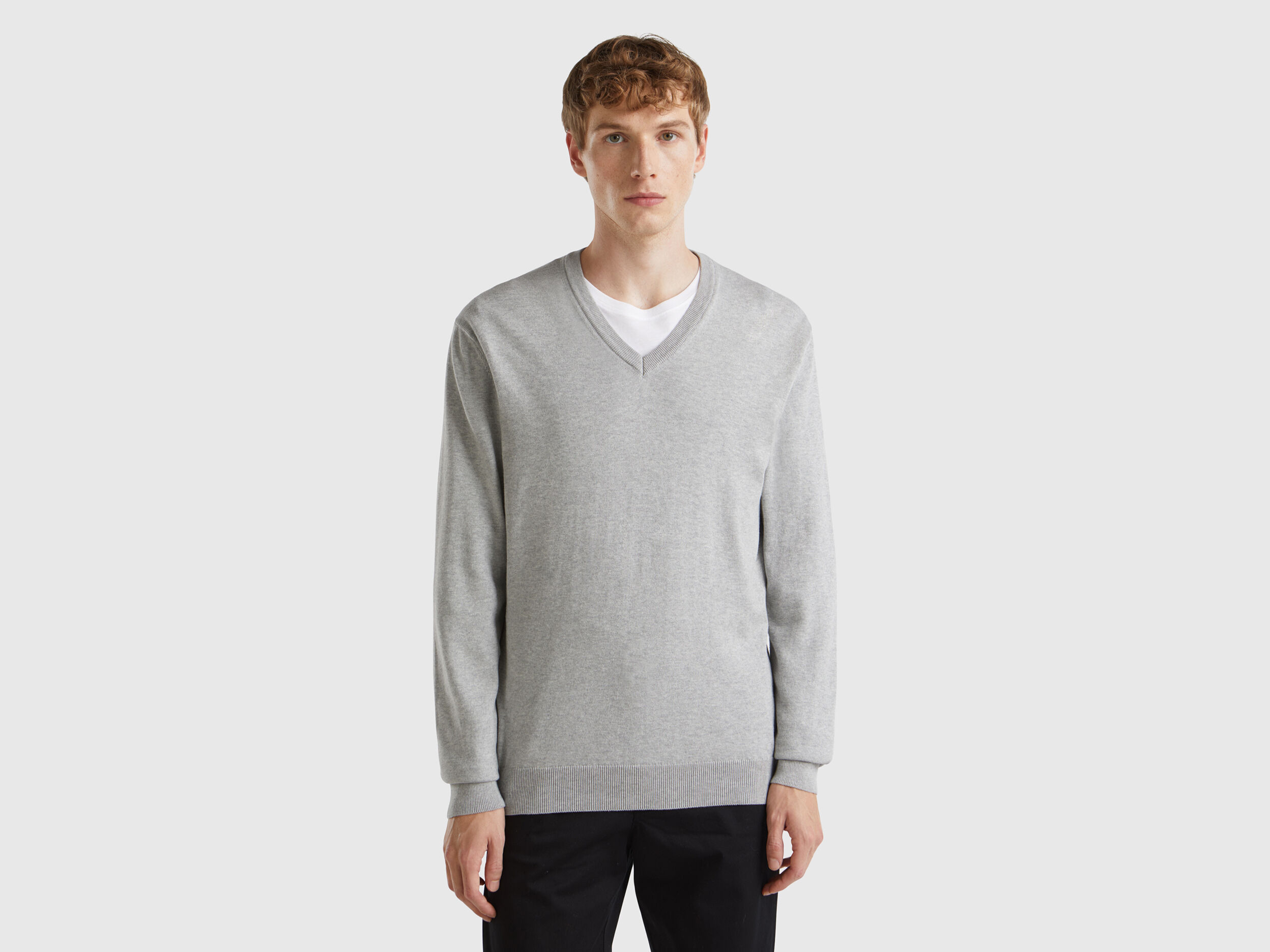 Men s Iconic Tricot Cotton Knitwear Collection 2024 Benetton
