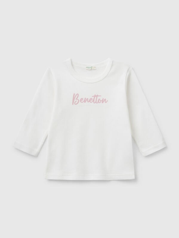 Long sleeve cotton t-shirt New Born (0-18 months)
