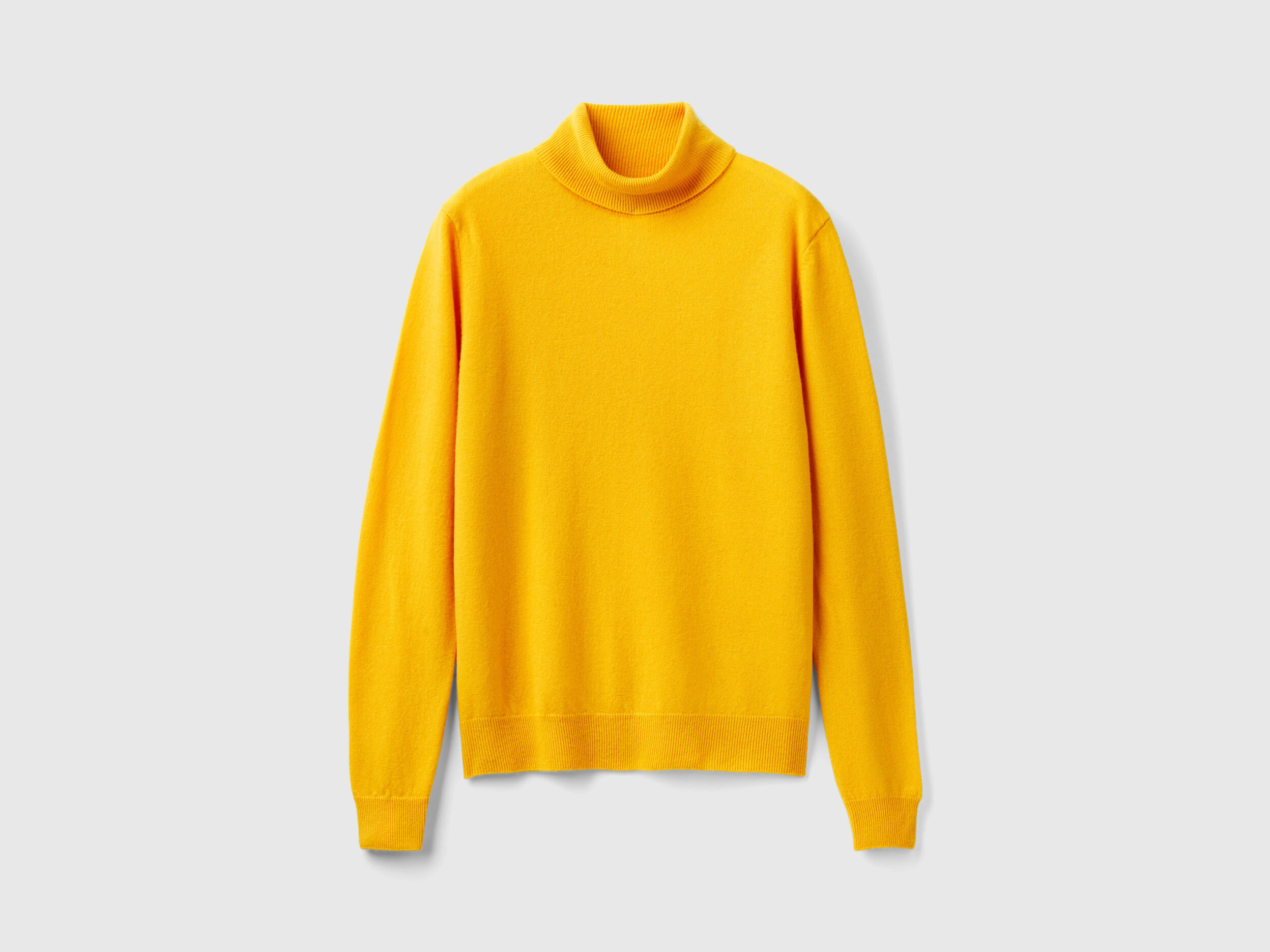 Mustard yellow turtleneck womens hot sale
