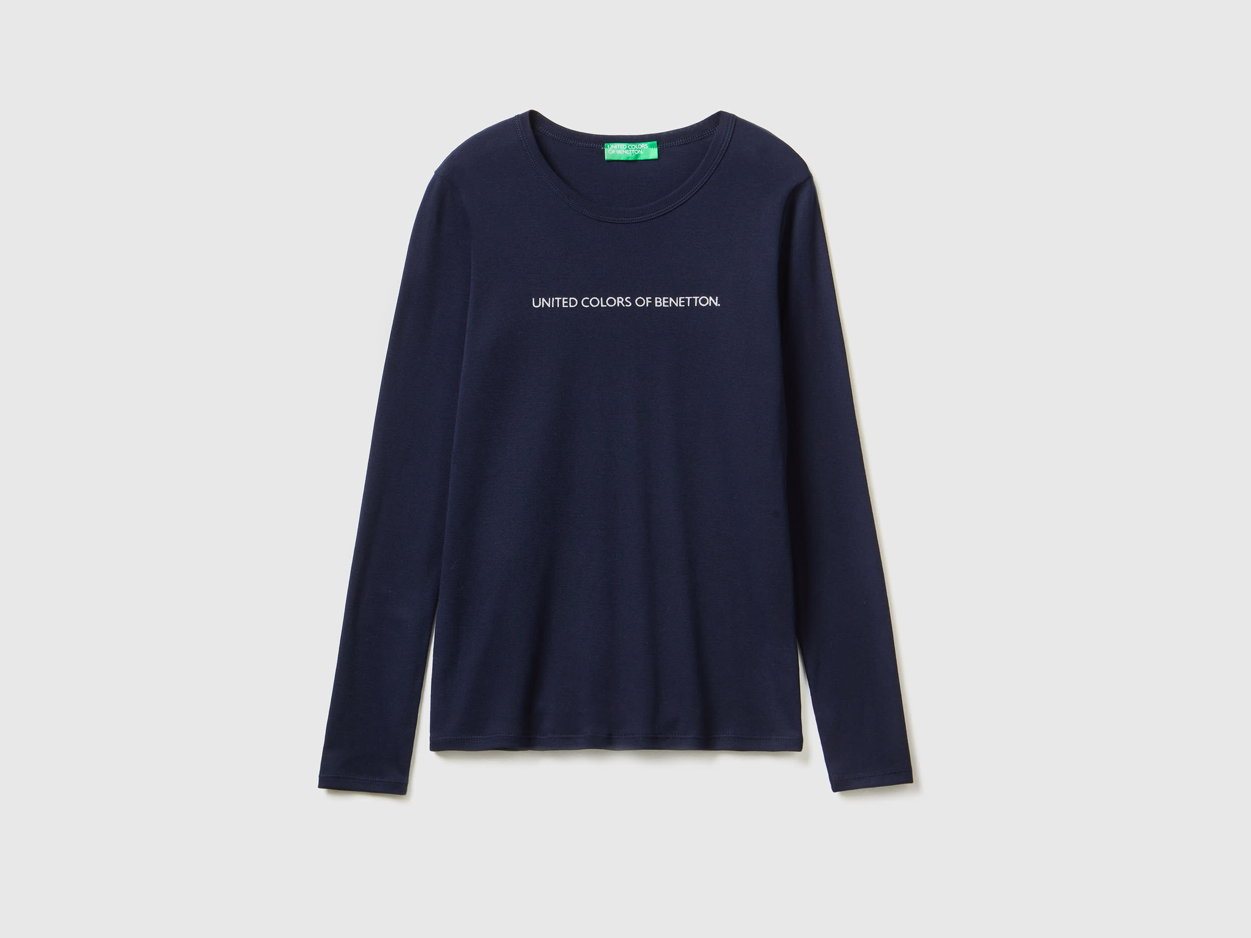 Benetton camisetas manga larga mujer clearance