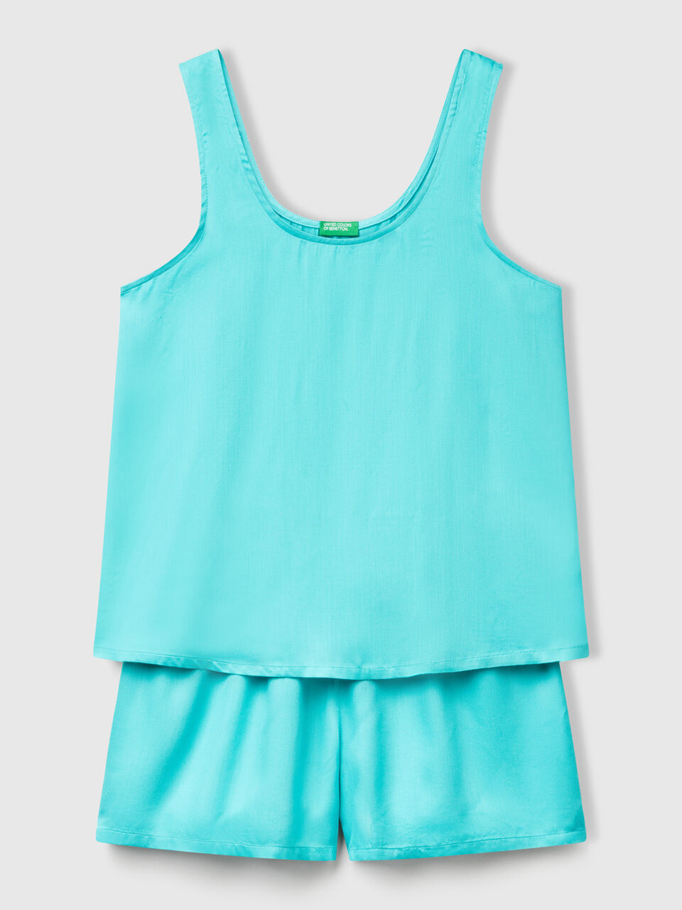 PYJAMA(VEST+SHORTS) Mujer image number 1