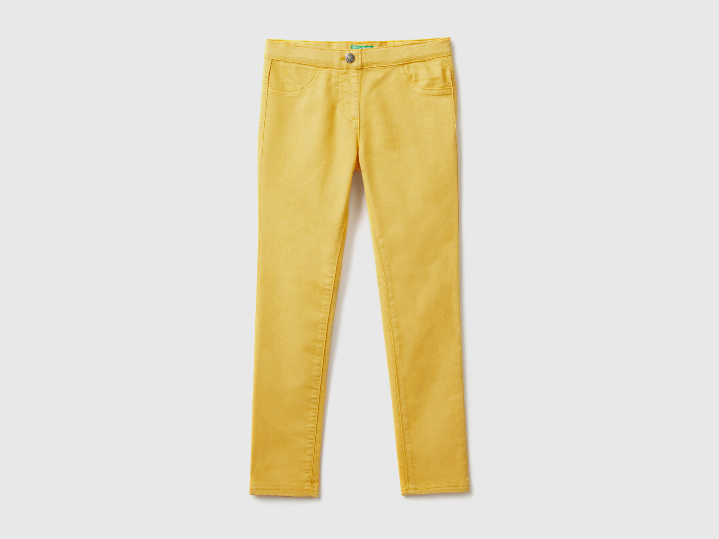 Yellow skinny trousers 2025