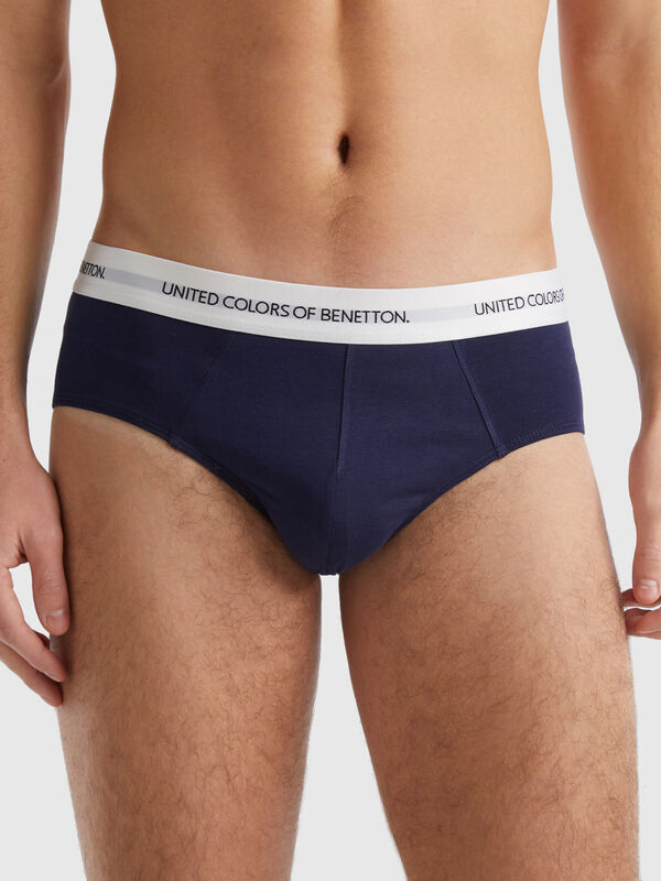 Men's Organic Cotton Briefs with Covered Elastic