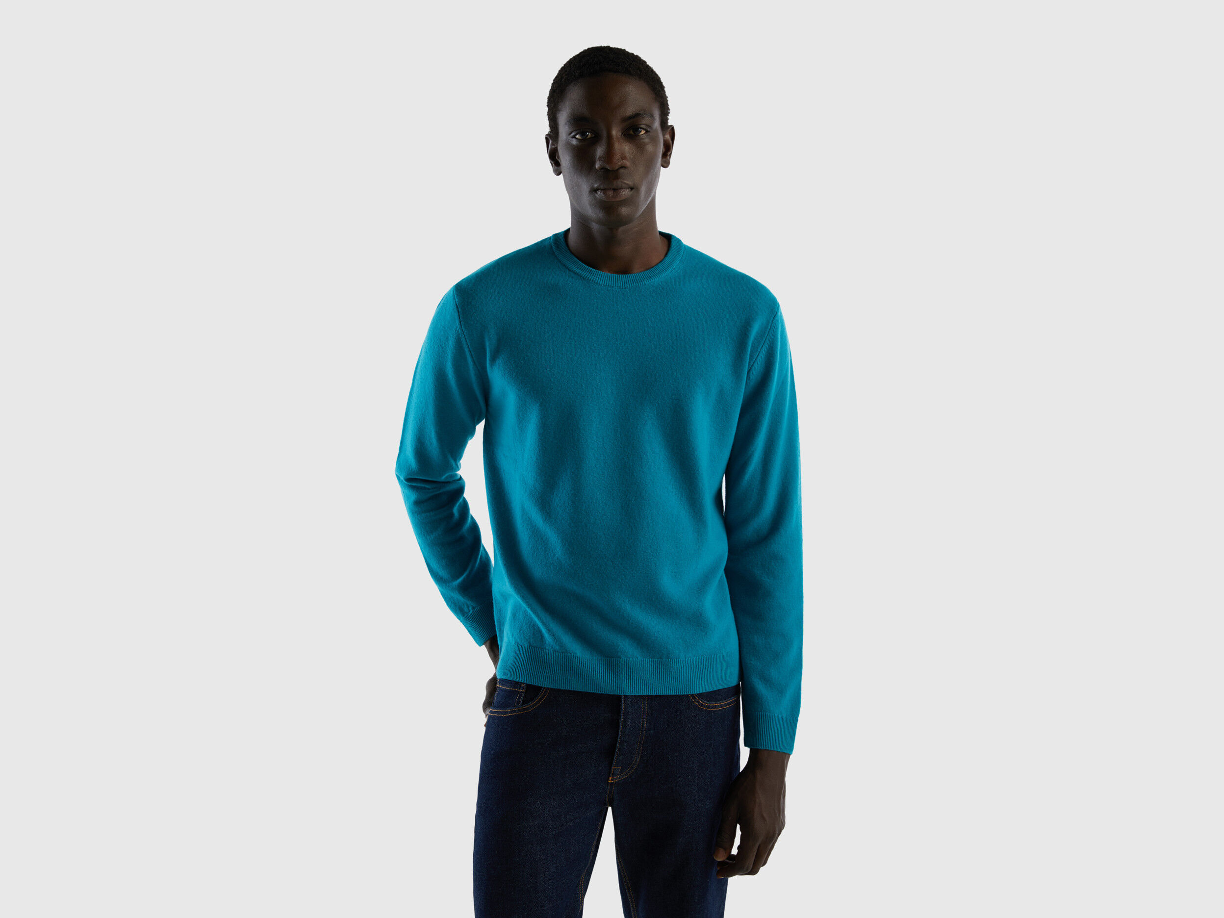 Dark shop teal sweater