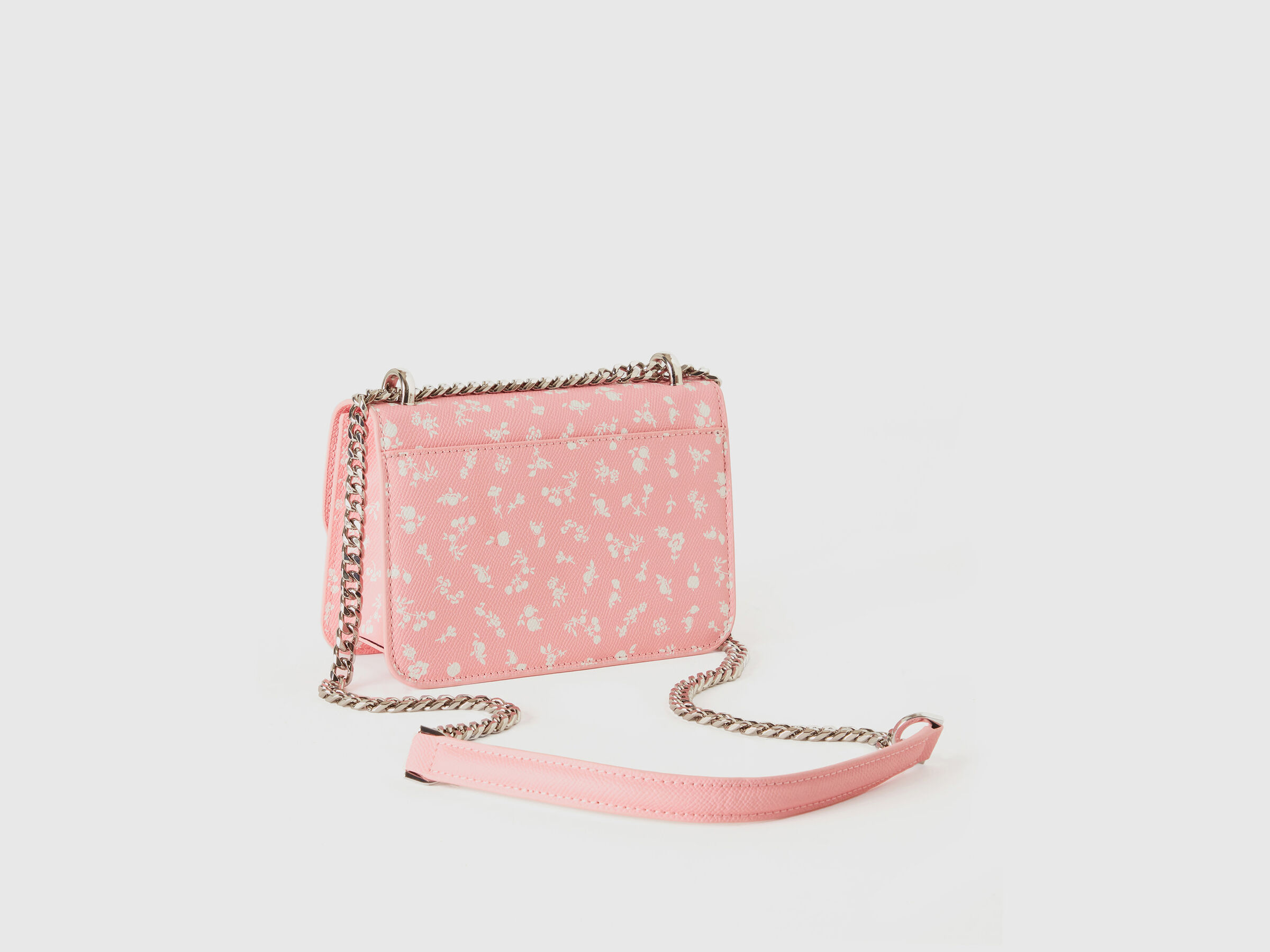 kål ressource lysere Small pink patterned Be Bag - Pink | Benetton