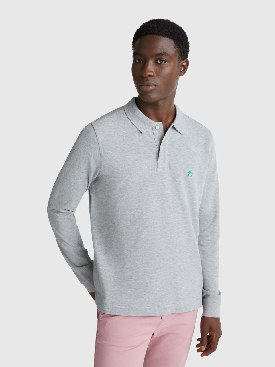 L/S POLO SHIRT Hombre image number null