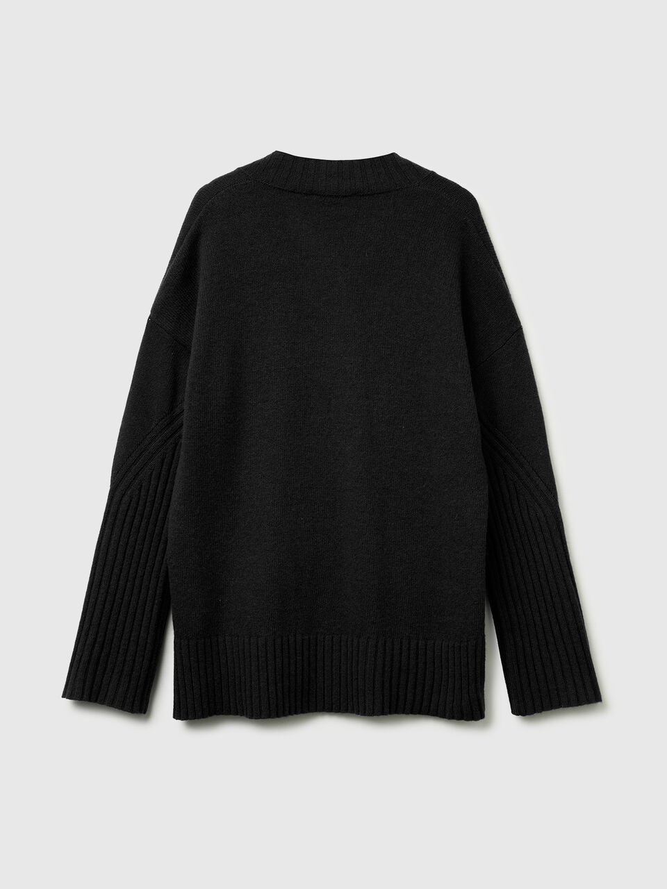 V NECK SWEATER L/S Mujer image number 2