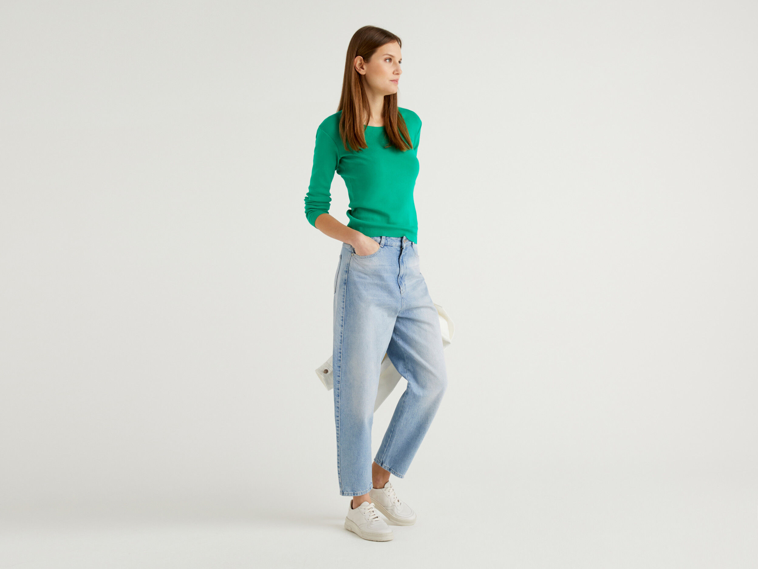 Benetton jeans sale carrot fit
