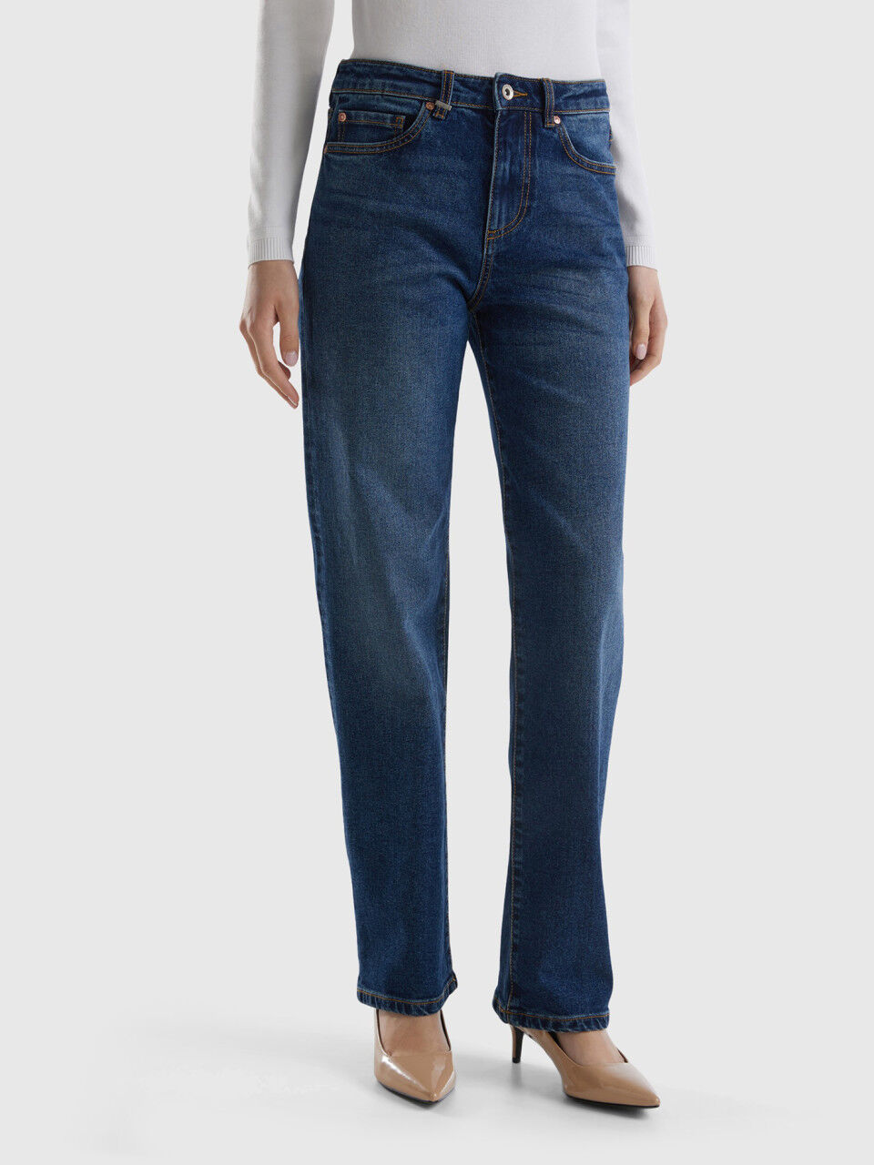 Jeans benetton 2025 femme