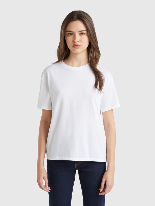 Camiseta manga corta 100% algodón Mujer