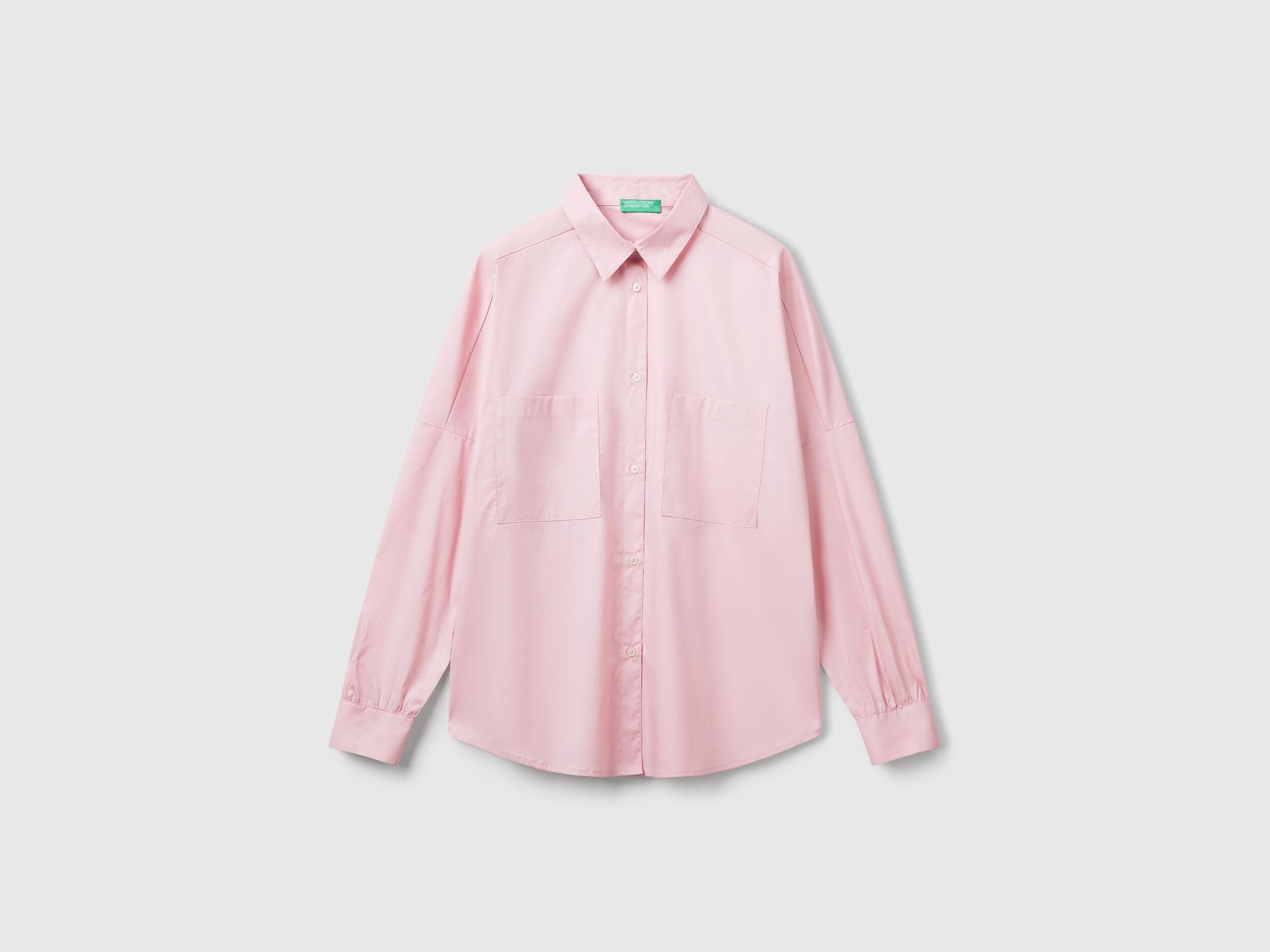 ★Dunst★ VELOUR TSHIRT SOFT PINK_UDTS5A203P1 T-shirt with flip-up sequins, Pink - Sisley