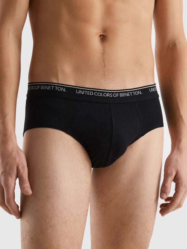 Slip de algodón orgánico elástico Hombre