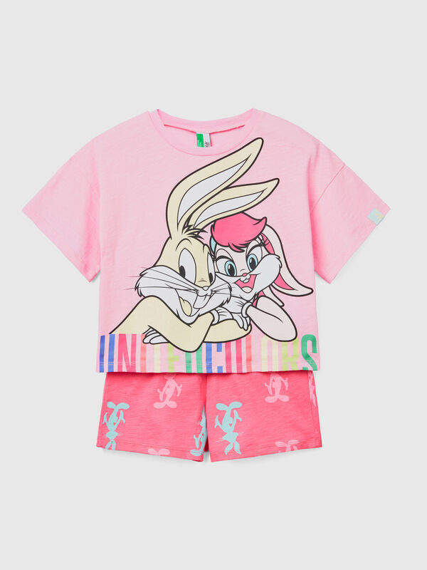 Pijama corto de Bugs Bunny y Lola Niña