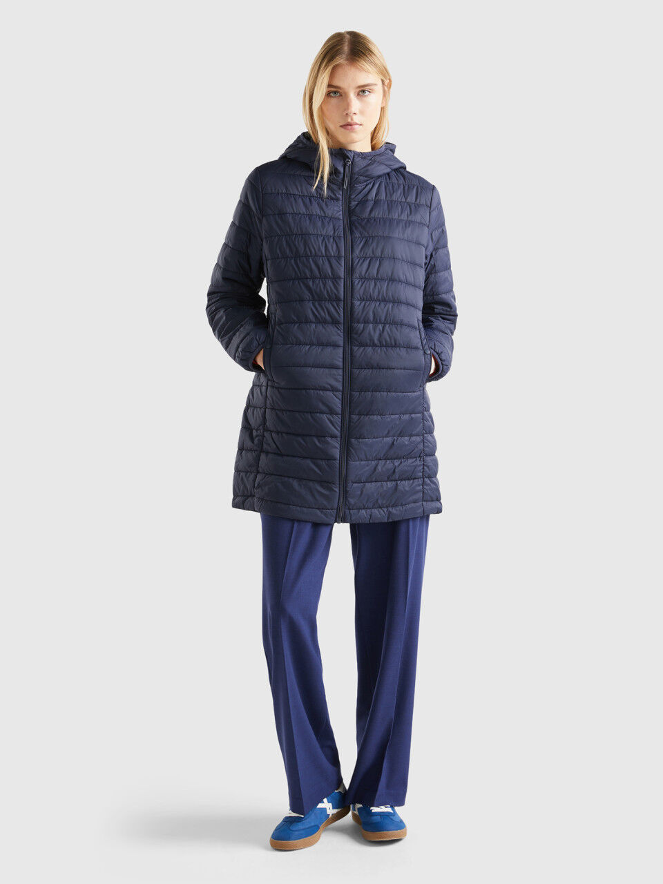 Benetton down 2024 coat