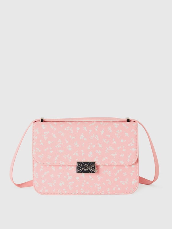 Large pink floral patterned Be Bag Women