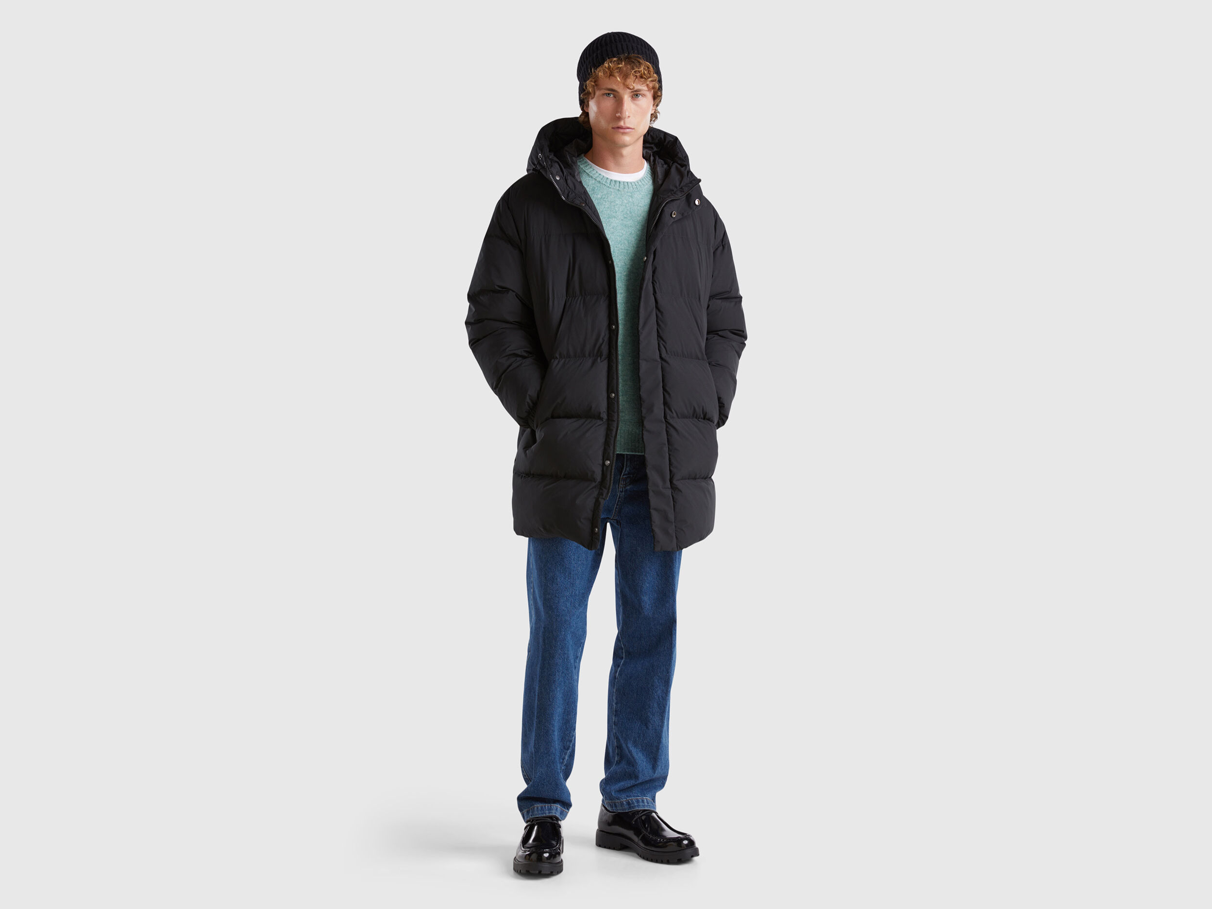 Benetton puffer jacket outlet