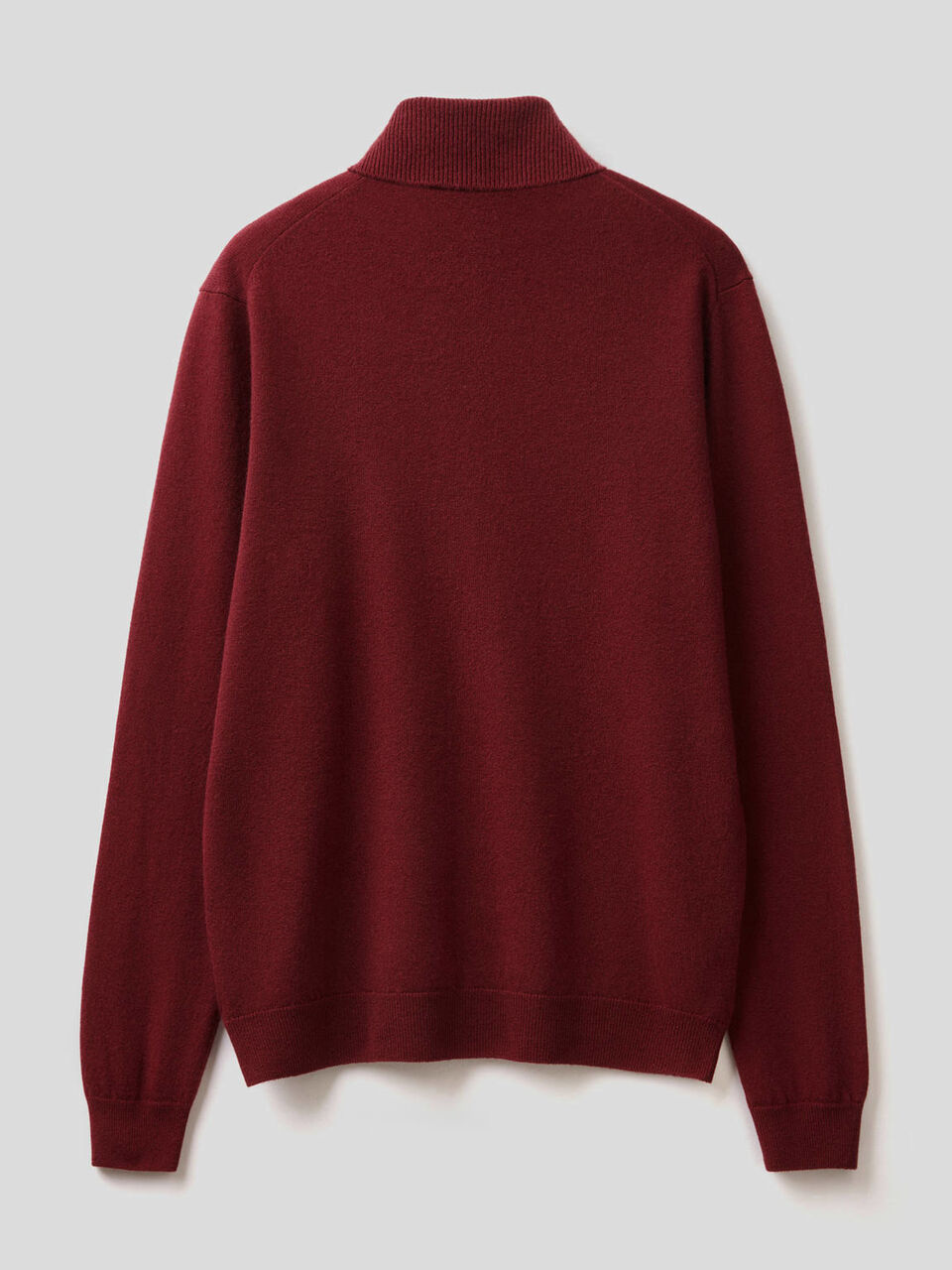 turtleneck burgundy