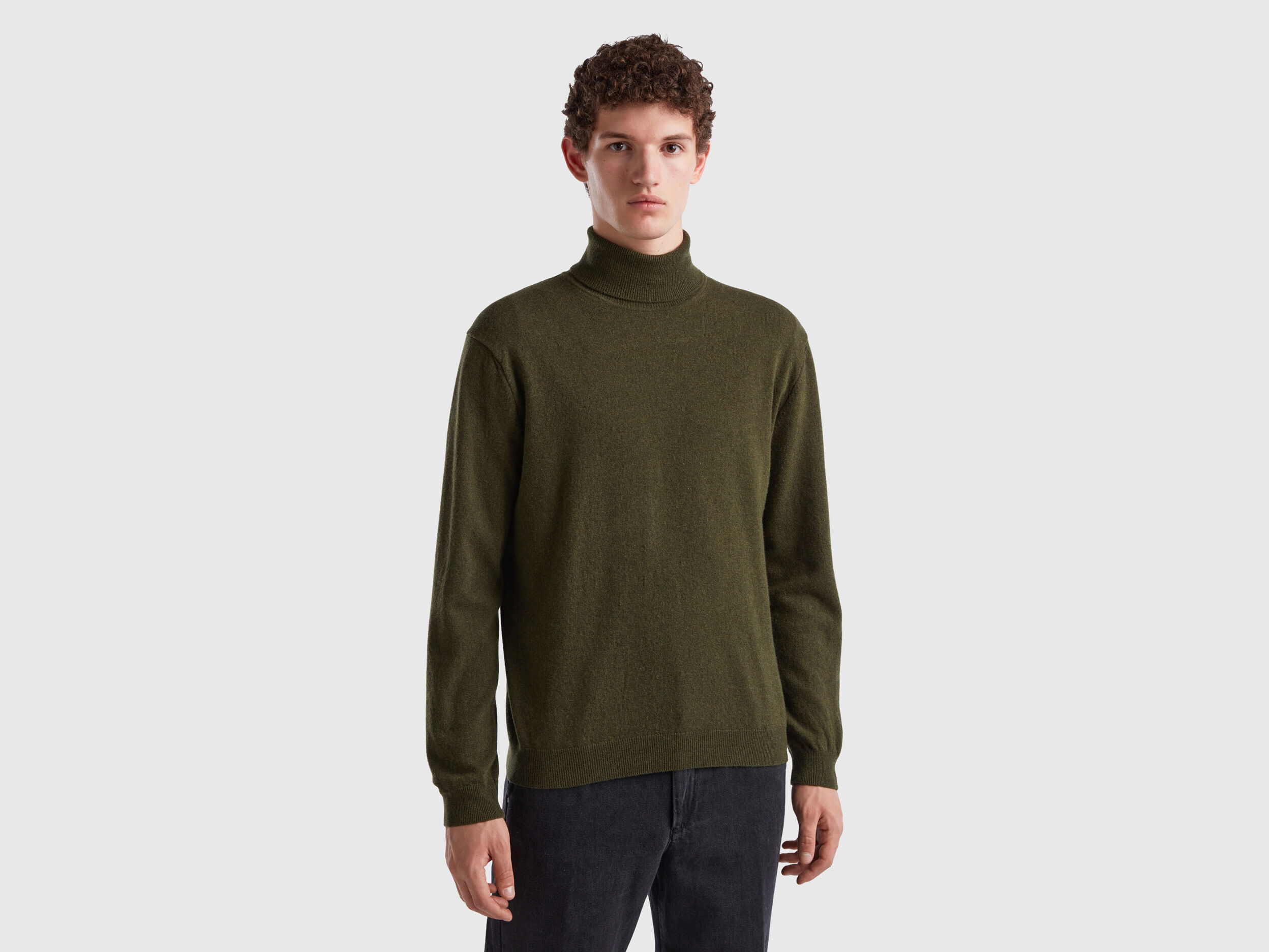 Mens olive green best sale turtleneck