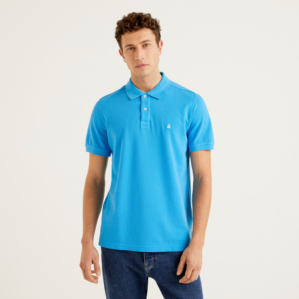 Polo azul hotsell turquesa