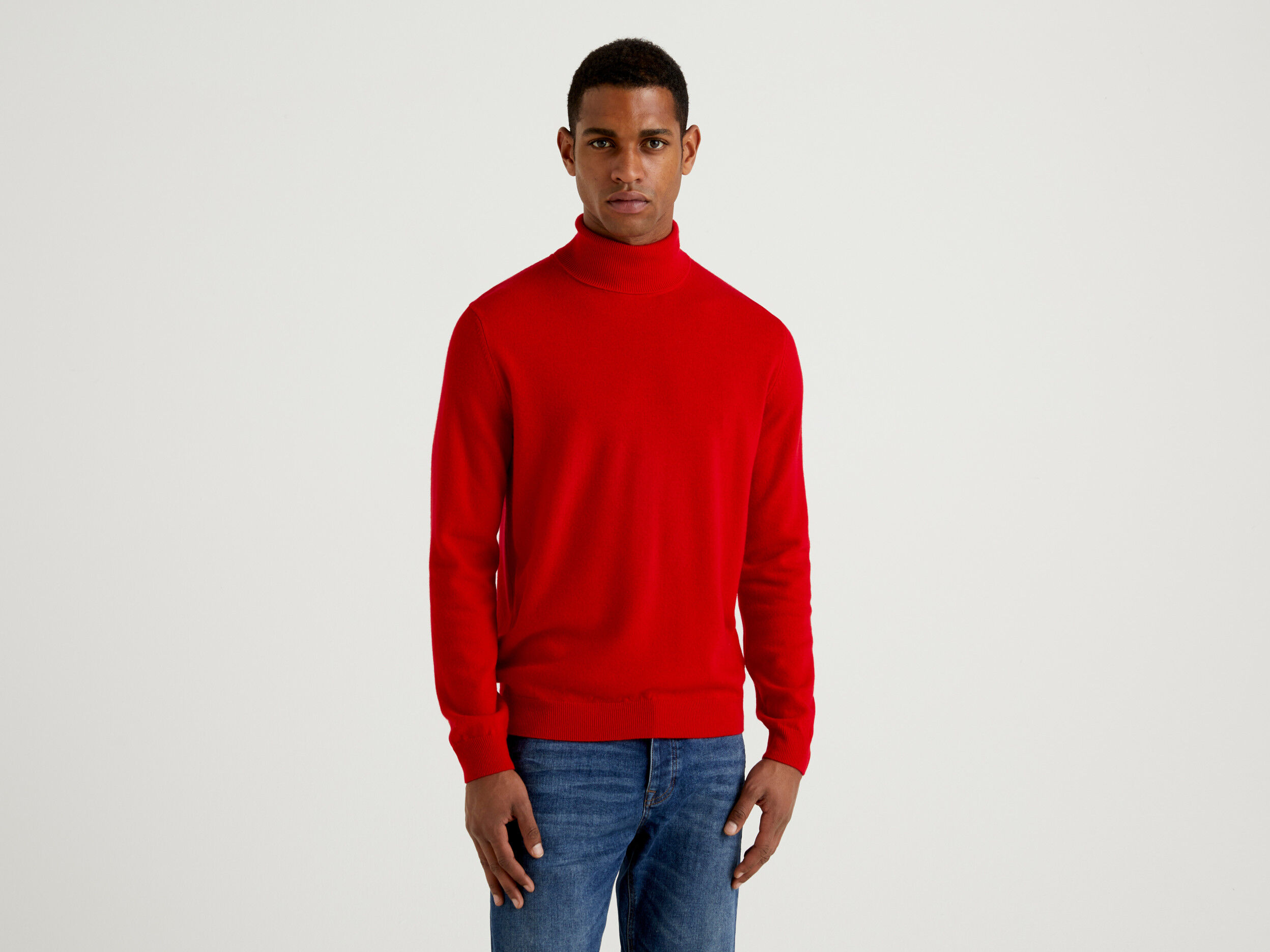 Turtleneck sweater 2024 red