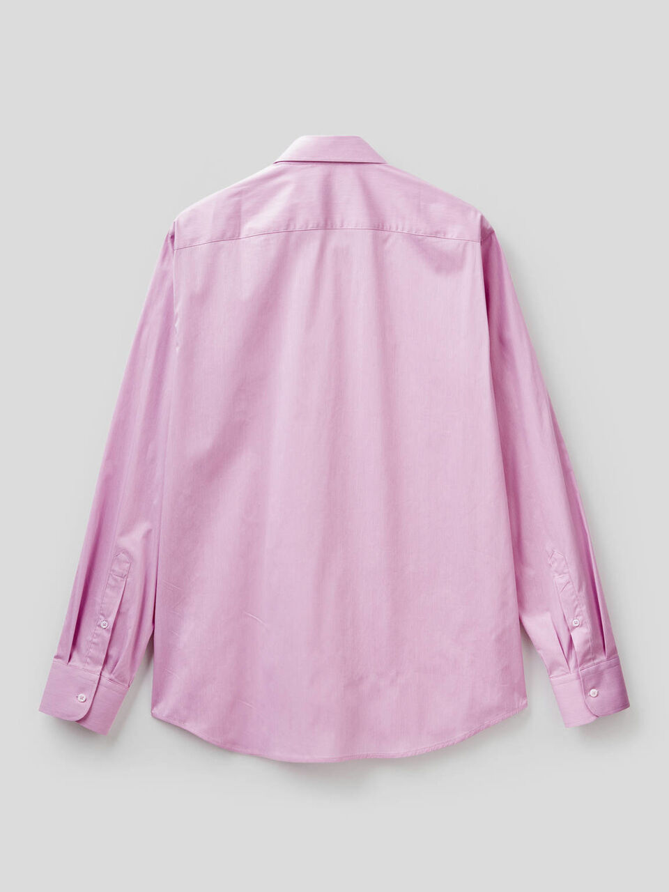 Shirt in yarn dyed stretch cotton image number null
