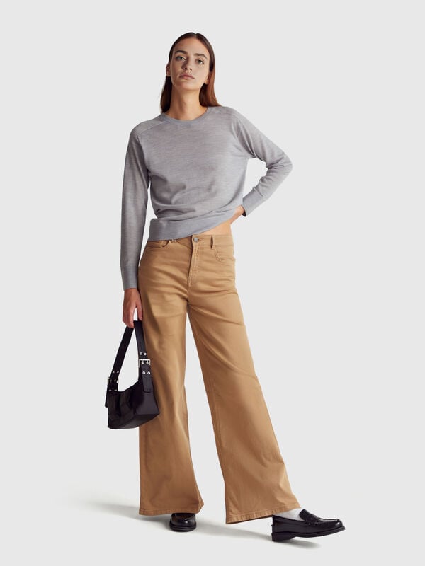 Suéter de pura lana merino Suéter de pura lana merino Mujer