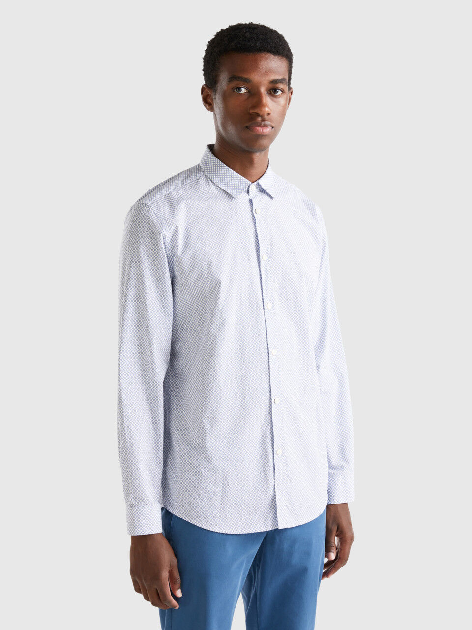 Camisa Slim Fit Hombre Nueva Colecci n 2024 Benetton