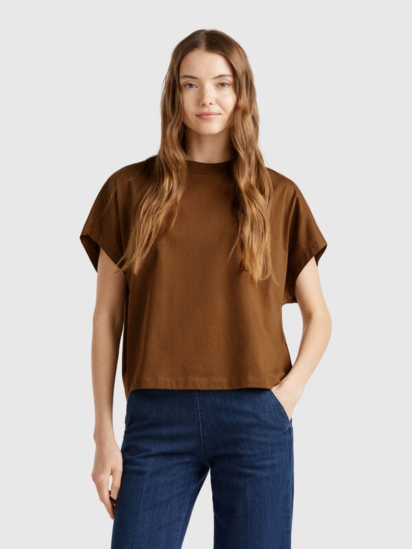 Camiseta con mangas de kimono Mujer