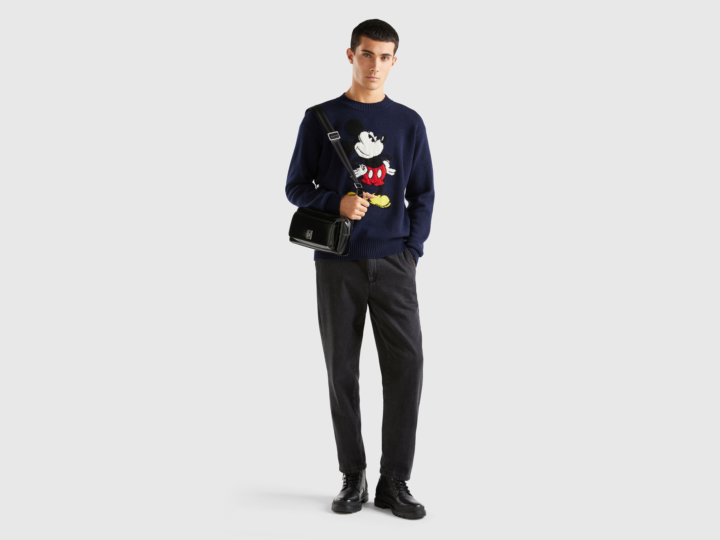 Benetton mickey mouse sweater sales