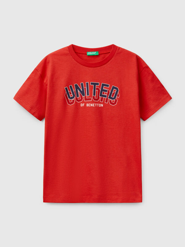 Camiseta de manga corta 100% algodón Niño
