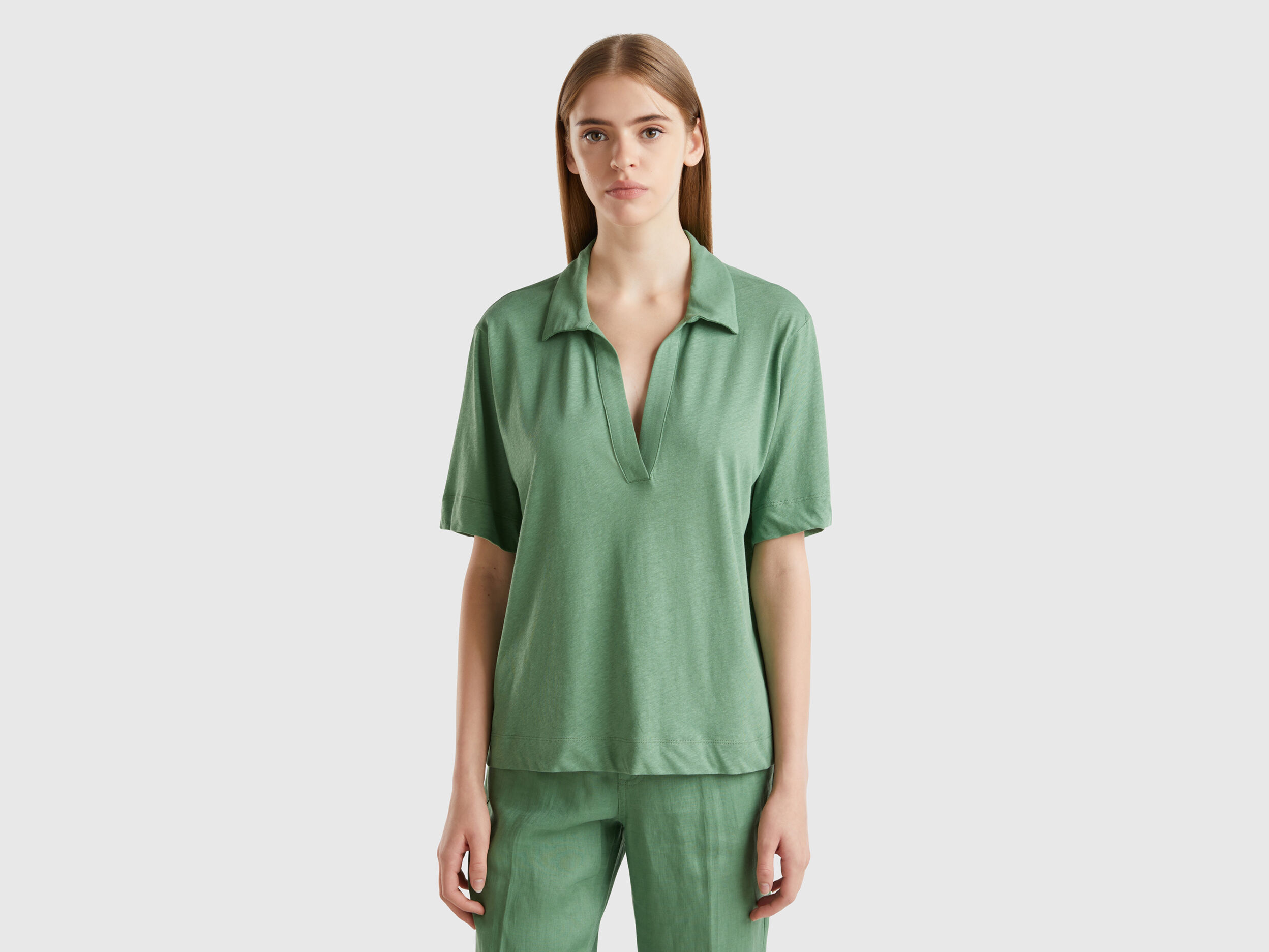 Women s Polos New Collection 2024 Benetton