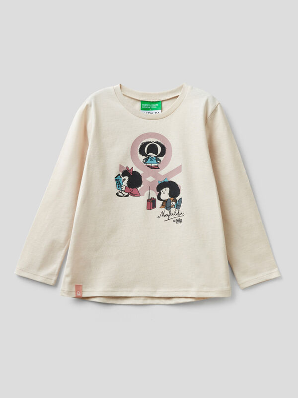 Long sleeve "Mafalda" t-shirt Junior Girl